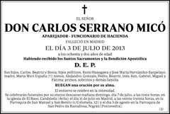 Carlos Serrano Micó
